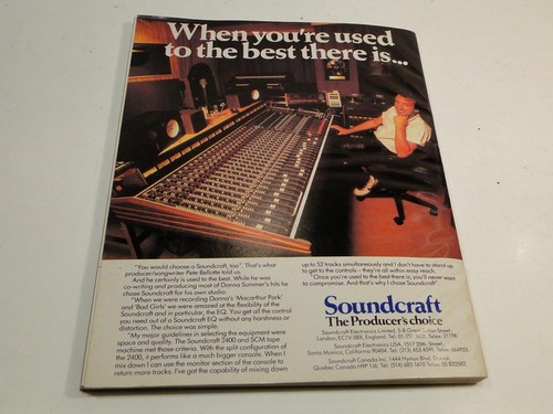October 1983 Mix The Recording Studio Magazine - Joe Jackson Interrview - Picture 6 of 6