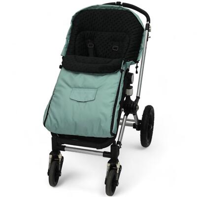 Dimple Fleece Footmuff Cosytoes fits BUGABOO Pushchairs Prams Sage