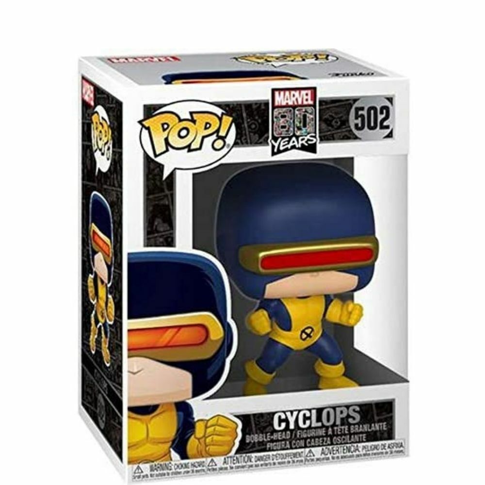Funko Pop Cyclops Aniversario 80 Años Marvel Figura Original