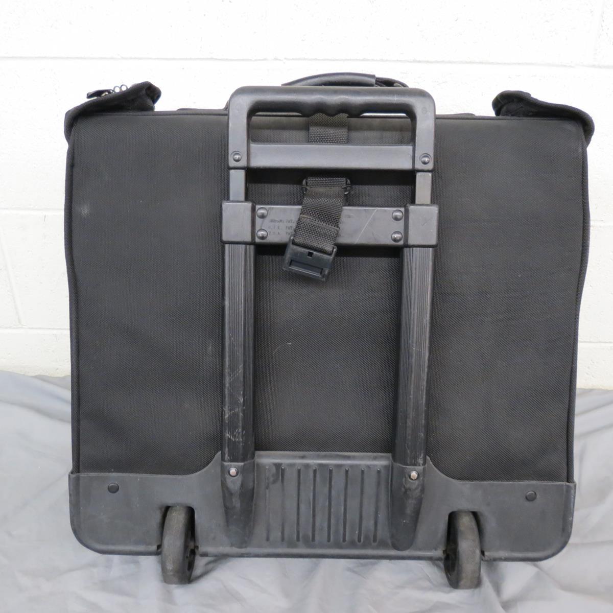 Briggs & Riley Travelware BiFold Rolling Garment Bag Black 10x18x20