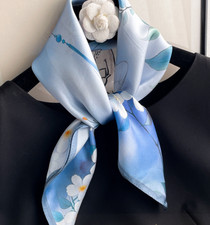 100 Mulberry Silk Scarf Women's Square 53X53CM fashion Printed shawl Scarf Q97