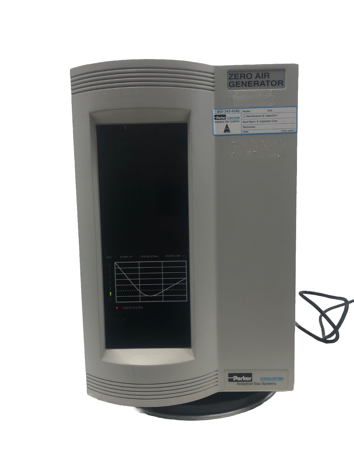 Parker Balston  Zero Air Generator Model 76-803