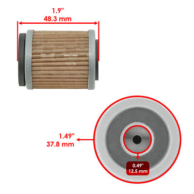 2 Oil Filters For Yamaha Timberwolf 250 YFB250 2x4 1992-1999 - Foto 10