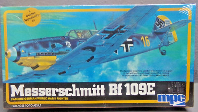 MPC 1:72 GERMAN MESSERSCHMIDT BF109E PLASTIC MODEL KIT NIB