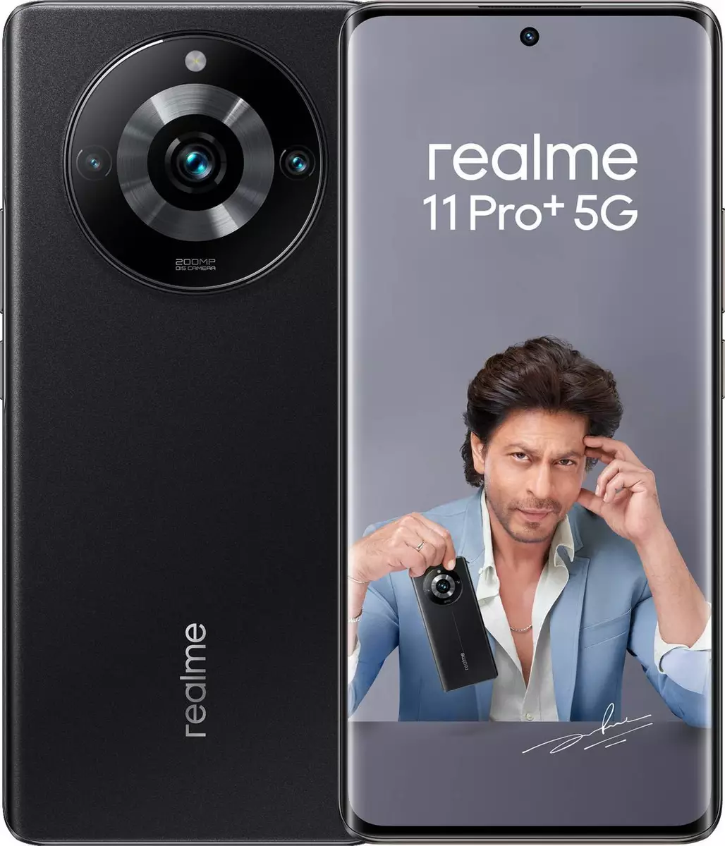 Realme 11 Pro+ 5G (Black, 256 GB) (12 GB RAM)6.7 inch 200MP + 8MP + 2MP  RMX3741