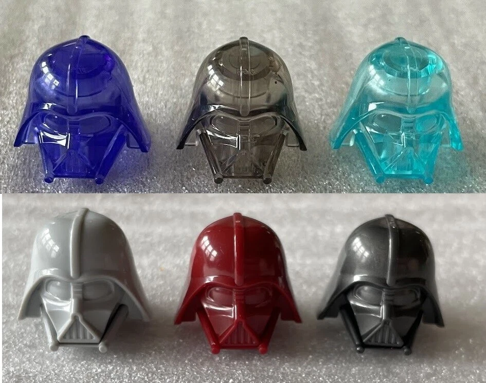 Rare LEGO Prototype Darth Vader Helmet NEW 6 colors available