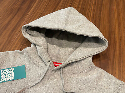 2017 FW17 SUPREME BOX LOGO HOODED SWEATSHIRT HEATHER GREY 2017 FW17 SUPREME BOX LOGO HOODED SWEATSHIRT HEATHER GREY