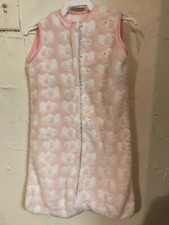 Stephan Baby Sleep Sac Girls Pink Elephant 0-12 months Zip Up