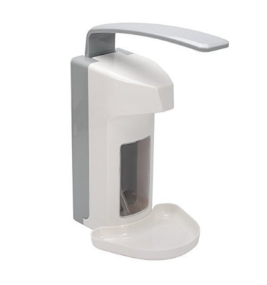 10x Wandspender ''basic line'' aus Kunststoff inkl. Abtropfschale Ausführung 500ml