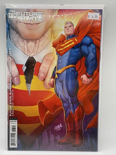 Future State Superman vs Imperious Lex #3 2021 Variant DC Comic Book