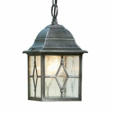 Traditional Outdoor Hanging Porch Lantern In Aluminium
