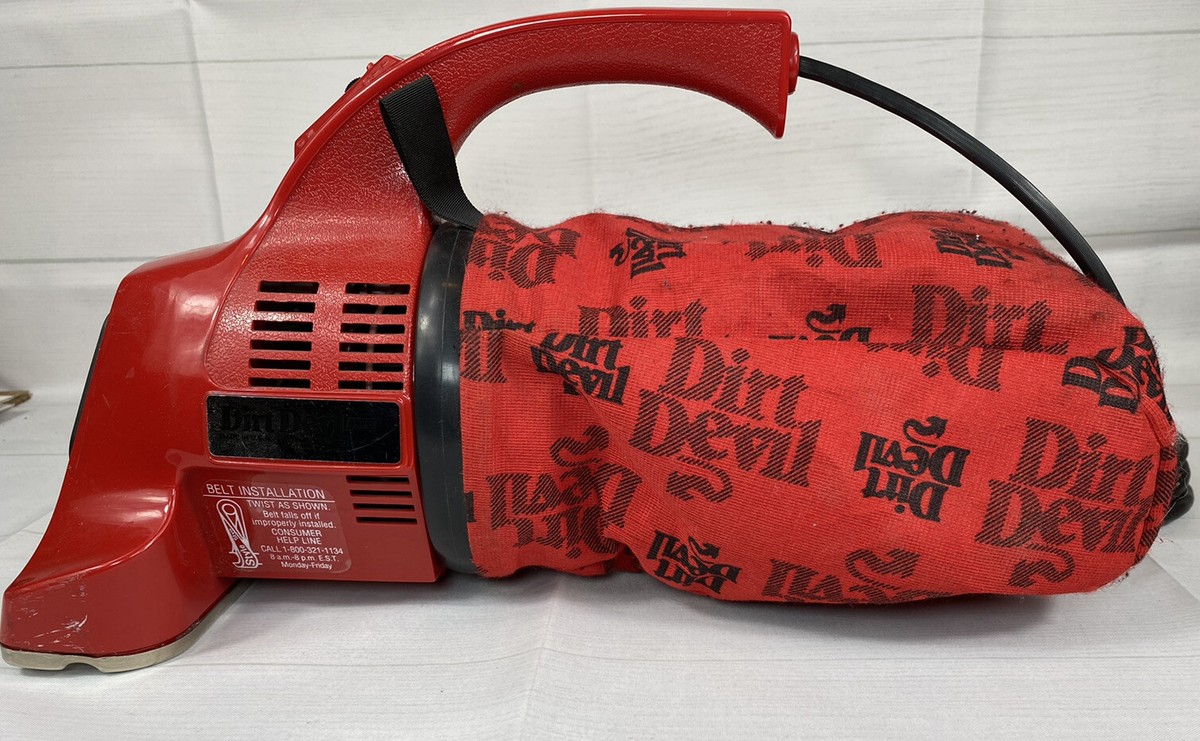 Royal Dirt Devil Plus Hand Held Corded Vacuum Model 08130 - Tested