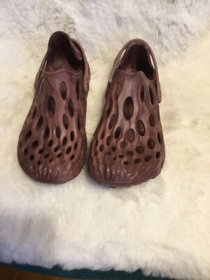 Merrell Women s Shoes Hydro Moc Hiking Slippers Burlwood SZ 7 US