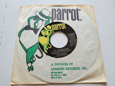 TOM JONES - The Young New Mexican Puppeteer / All That I Need Is Some Time NM-