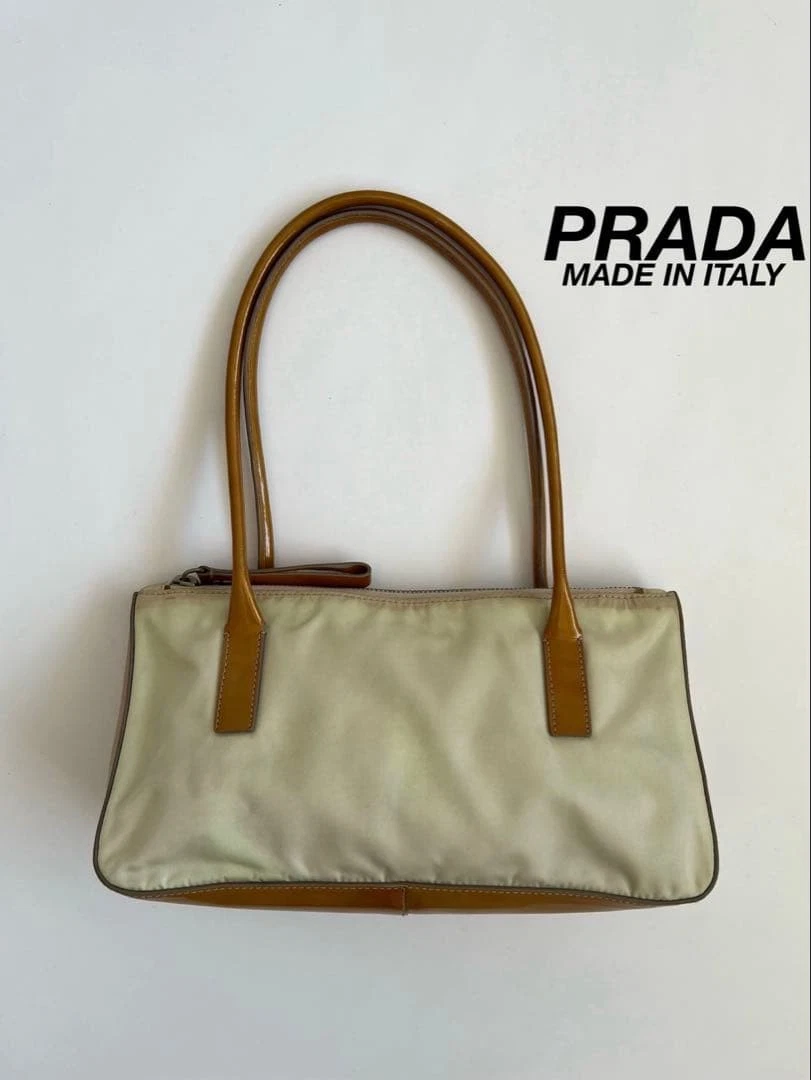 バッグ PRADA ENAMEL LEATHER ONE SHOULDER BAG PRADA Patent Shoulder Bag Bags & Handbags for Women for sale | eBay