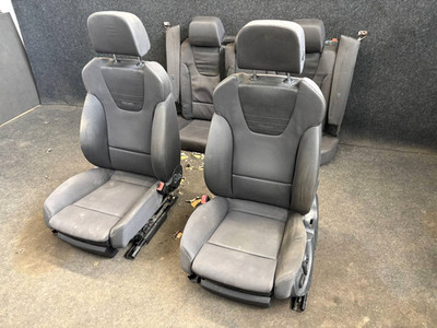 RECARO Stoffaustattung AUDI A4 S4 B6 8E STOFF SCHWARZ Sportsitze Ausstattung