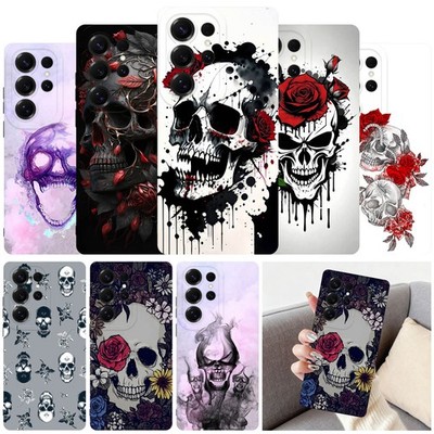 For Samsung Galaxy A35 A36 A15 S24 FE S26 Gothic Style Flexible Phone Case Cover