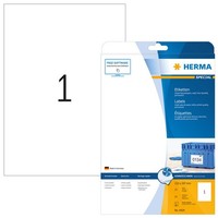Herma 4824 Universal Etiketten FüR Inkjet Drucker 25 Blatt 210X297