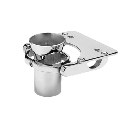 Seachoice Flat Chair Fishing Rod Gimbal Fits Under Chair Provide 4-Way Swivel