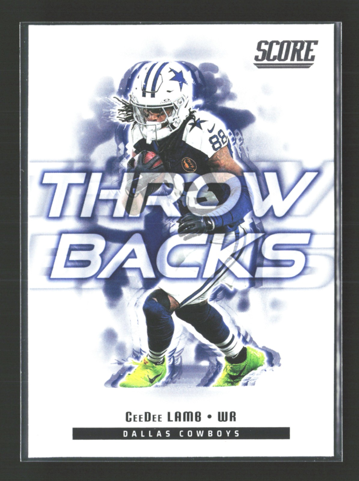 2025 Score #25 CeeDee Lamb Throwbacks