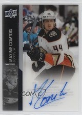 2021-22 Upper Deck Clear Cut Maxime Comtois #CC-MX Auto 2d8
