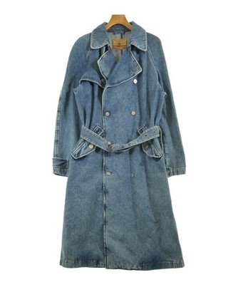 DIESEL Trench Coats Blue(Denim) XL 2200658460012