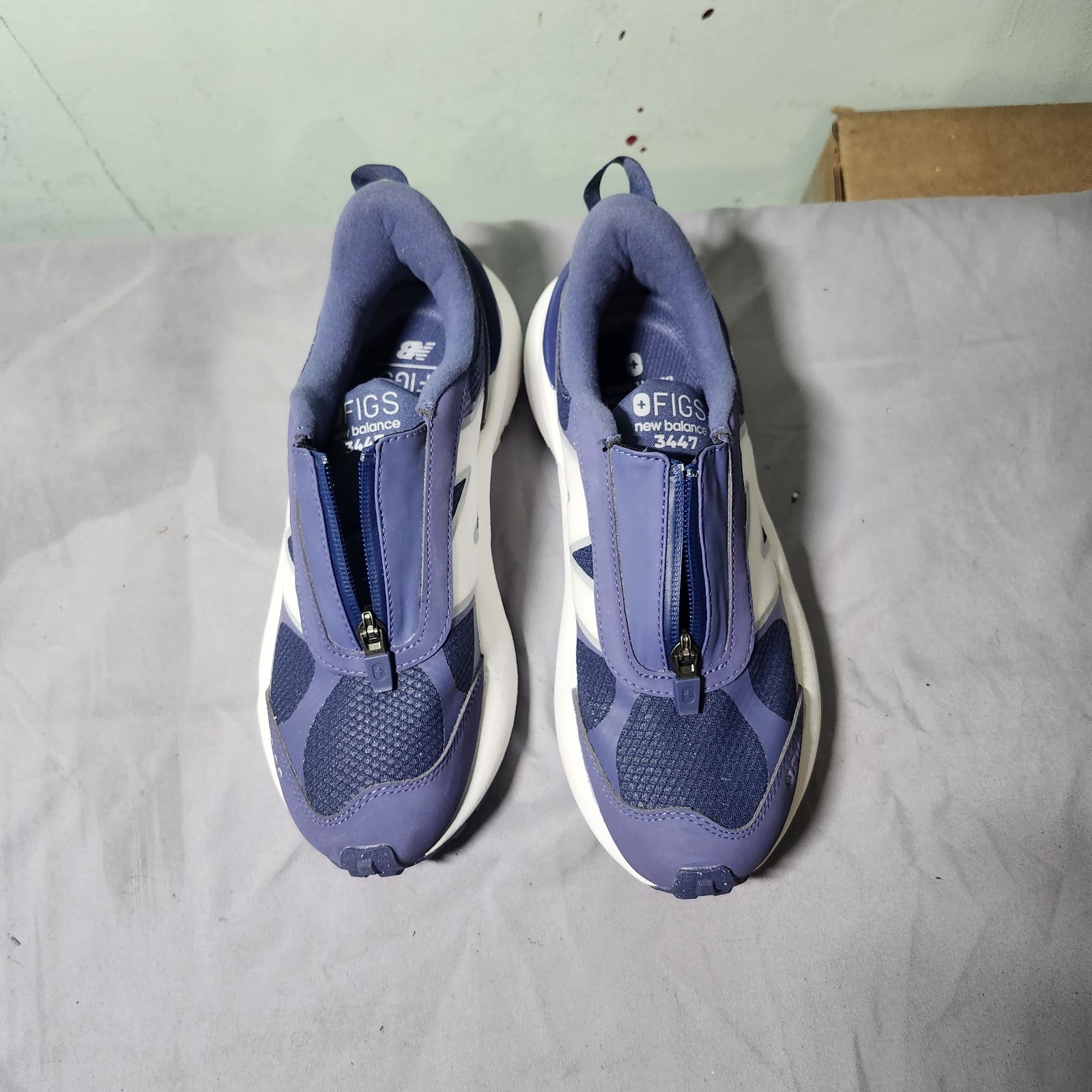 New Balance U3447ZBC Figs Special Edition Wayfarer Blue White Shoes Women 7 US thumbnail 8