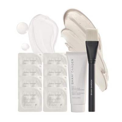 Triple Acid Peel 2 Step Exfoliating Face Treatment 8 Peels 1.69 fl oz Shani