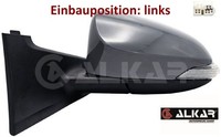 Alkar 6141259 AußEnspiegel Links Spiegel AußEn FüR Toyota