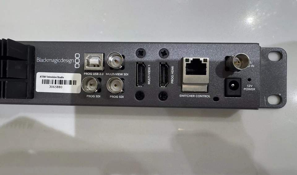 Blackmagic ATEM Television Studio HDMI BNC Rack Mount Studio Production Switcher - Image 3 of 4