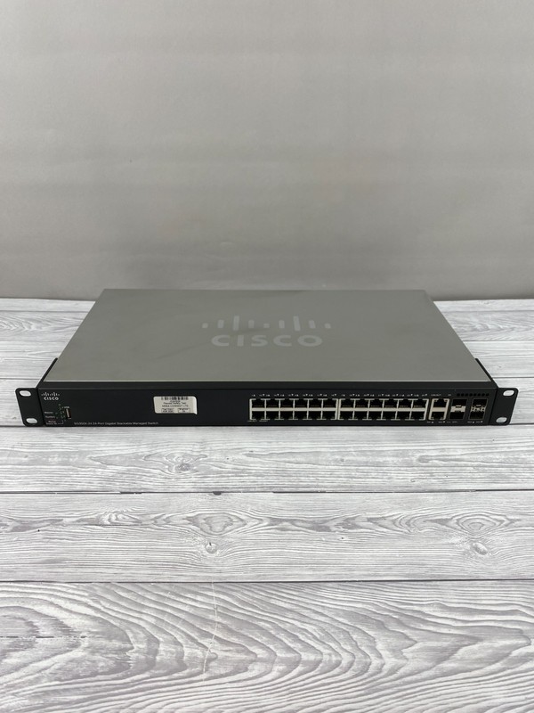 Cisco SG350X-24 24-Port Managed Gigabit Ethernet Switch (TURNS ON) (UNTESTED)