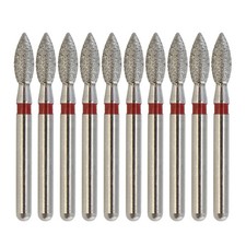 Dental Diamond Burs Football FG 368/020F Fine Grit High Speed Bur Friction Grip
