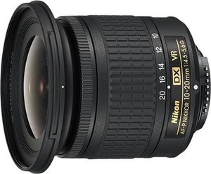 Nikon AF-P DX NIKKOR 10-20mm f/4.5-5.6G VR Black Photography Lense Camera Lens