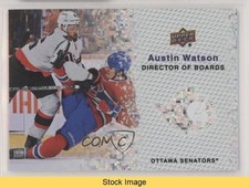 2023-24 Upper Deck Series 2 Director of Boards Sparkle Austin Watson READ 0s9c