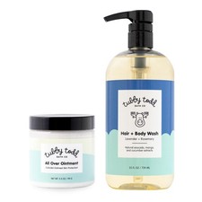TUBBY TODD's Baby Body Wash  All Over Ointment Eczema Set Gentle, Hypoaller...
