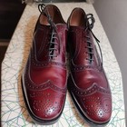 Allen Edmonds McAllister Wingtip Brogue Brown Shoes Size 13 AAA — photo 1