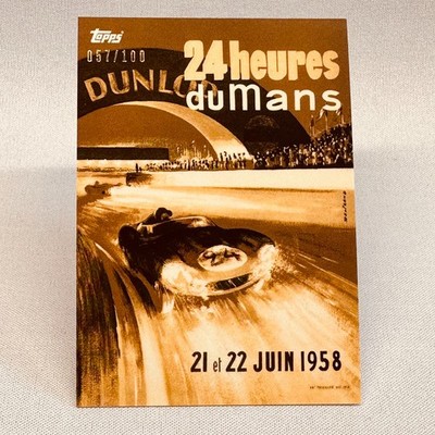 Topps Le Mans 24 Hour 2023 Gold Parallel /100 1958