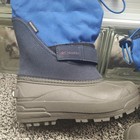 Columbia New Youth Powderbug Plus II  Size 1 Waterproof Snow Boots Blue Kids new — photo 3