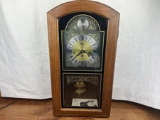VTG Linden Westminster Chime Wooden Clock Cuckoo Clock With Key Works