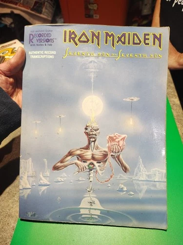 Iron Maiden Seventh Son Hal Leonard Recorded Version Tablature Sheet Music Book