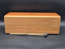 Hardwood Company Tongue Drum 9 Key Geo Bones Guatemalan Rosewood Curly Maple
