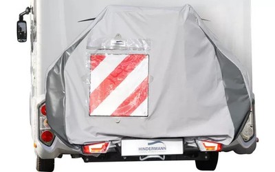 Hindermann Universal Zwoo Fahrradschutzhülle für 2 E-Bikes Fahrrad Travel B-Ware