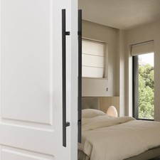 Door Handle Stainless Steel Handles H-shaped Double Sided Push Pull Door Handle