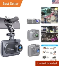 Sturdy Dash Cam Mount for Rove R2-4K & Other Models - Secure Rearview Attachment