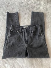 Madewell Women's The Perfect Vintage Jean in Charcoal wash Size 27p ankle