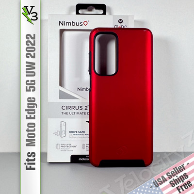 Nimbus9 Cirrus 2 Case for Motorola Edge 5G UW (2022) - Crimson Red | Used