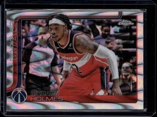 2025-26 Topps Chrome Richaun Holmes #236 RayWave Refractor Wizards