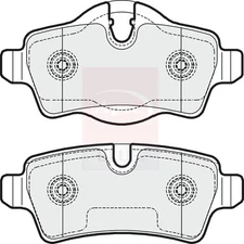 Brake Pads Set Rear PD3240 Apec Blue 34212289154 34216772894 34212289155 Quality