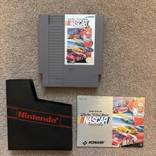 Bill Elliott's NASCAR Challenge Authentic Nintendo NES Game with Manual, sleeve