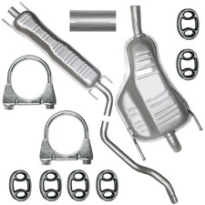 Schalldämpferset Auspuffanlage Auspuff für Opel Zafira B 05-14 2.2 Montagesatz